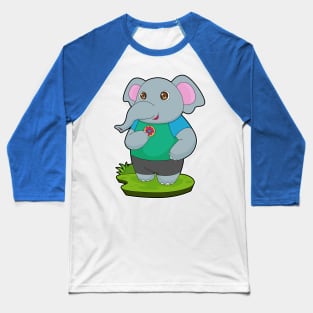 Elephant Donut Baseball T-Shirt